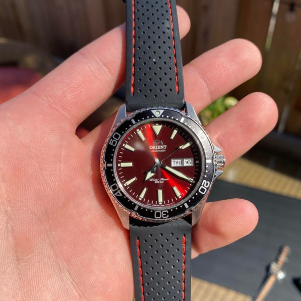 [WTS] Red Orient Kamasu WatchCharts