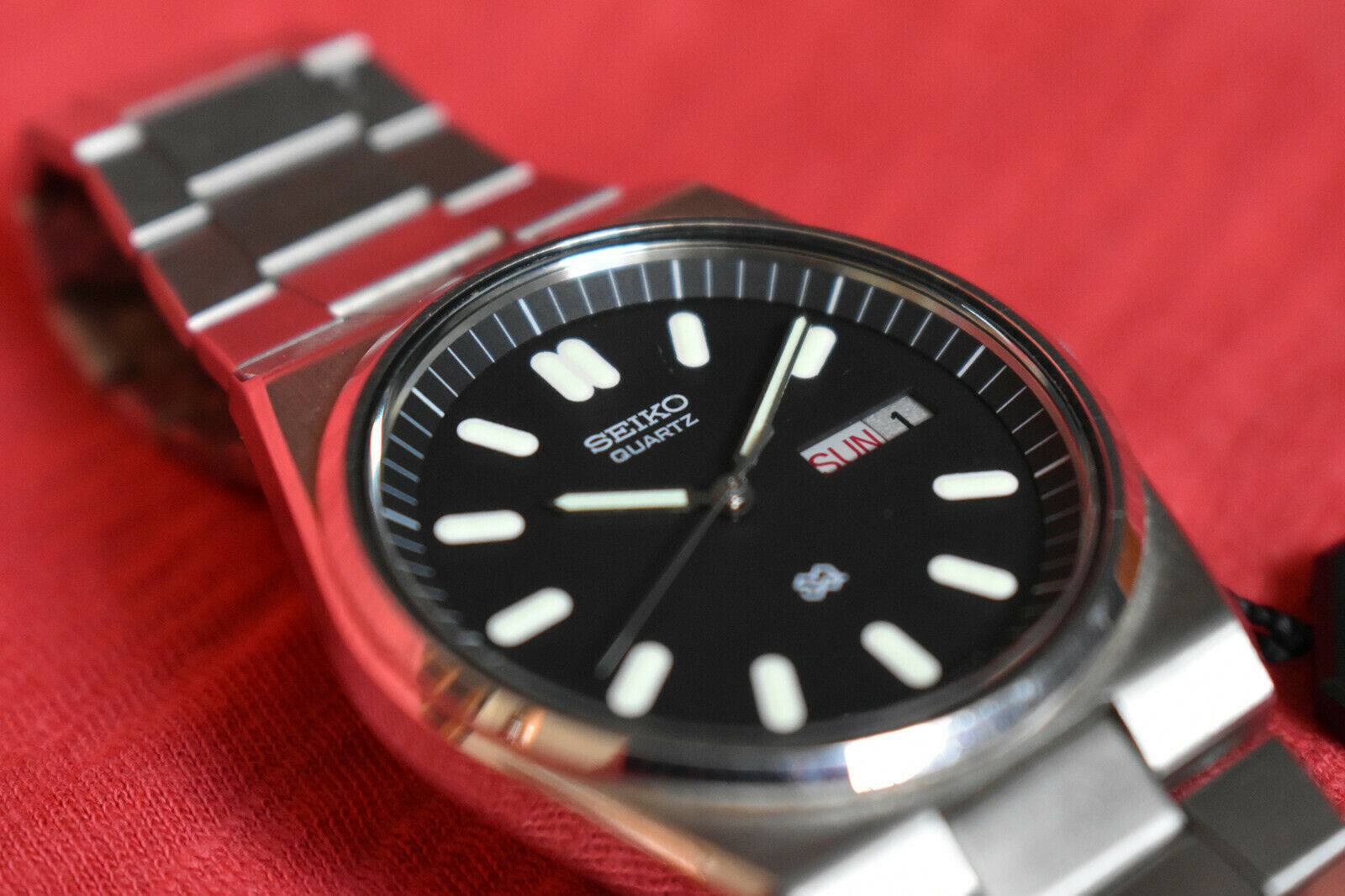 SEIKO クォーツ腕時計 Seiko 8223-7150 Vintage Quartz Watch from 1980s - Intergrated