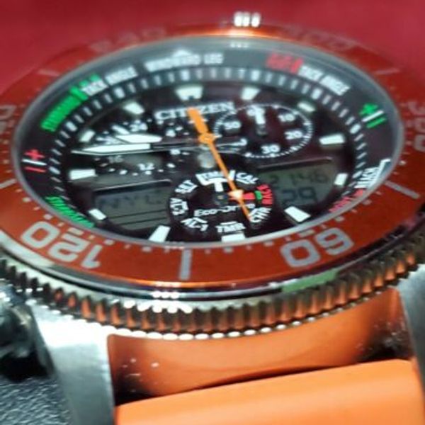 citizen sailhawk orange