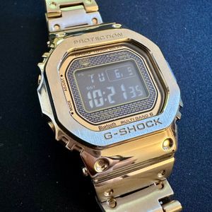 CASIO G-SHOCK 200M CRAZY GOLD COLOR DIGITAL WATCH DW-6900GD-9
