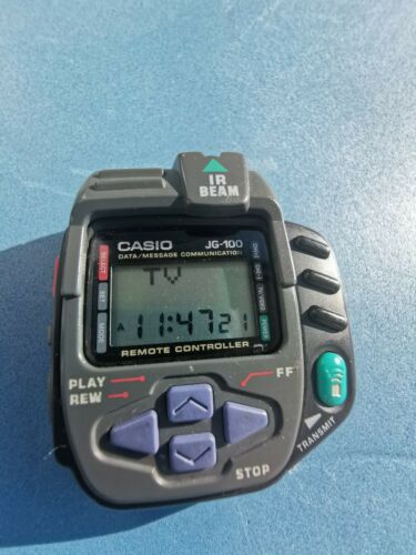 Casio JG-100 Cyber Cross, TV Infraceptor Remote Controller. With Lug  defect. | WatchCharts