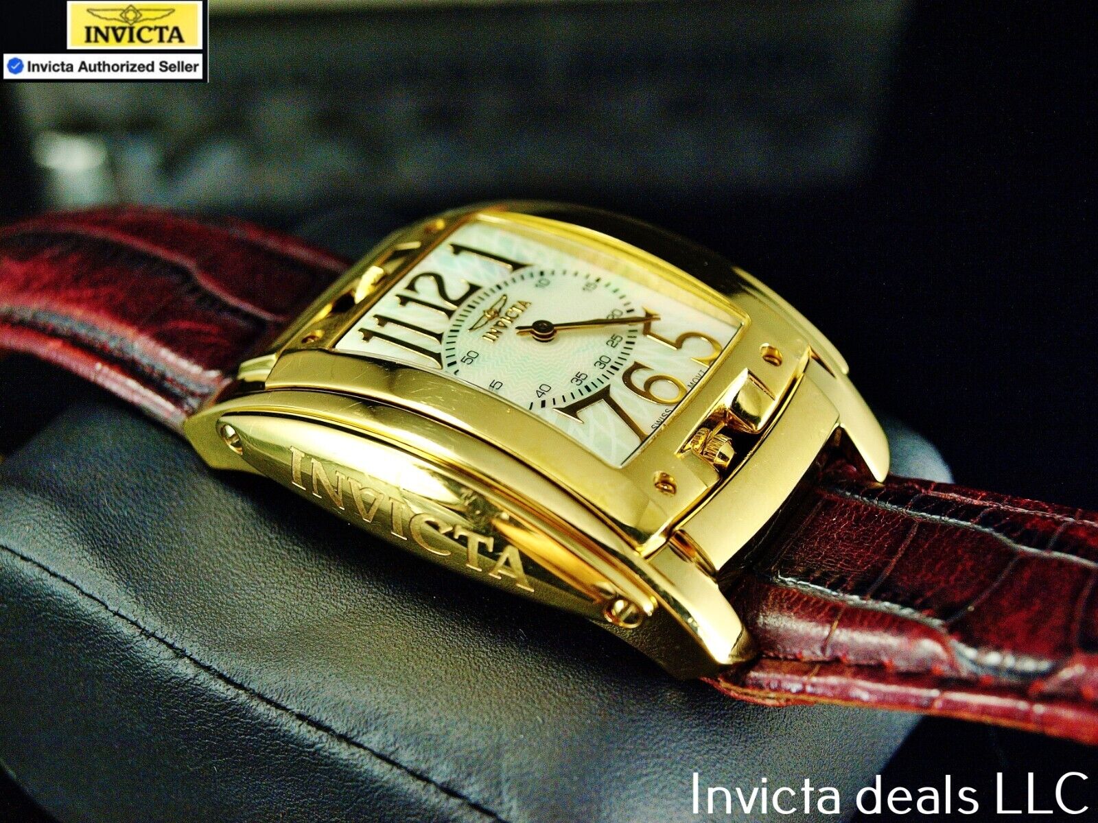 Invicta flip face discount watch