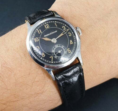 JAEGER LeCOULTRE WWII Military Watch cal.469 A German Wehrmacht