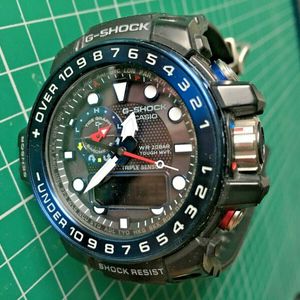 Casio G Shock Gulfmaster 5371 GWN 1000B Quartz Digital Watch Original Box Tin WatchCharts Marketplace