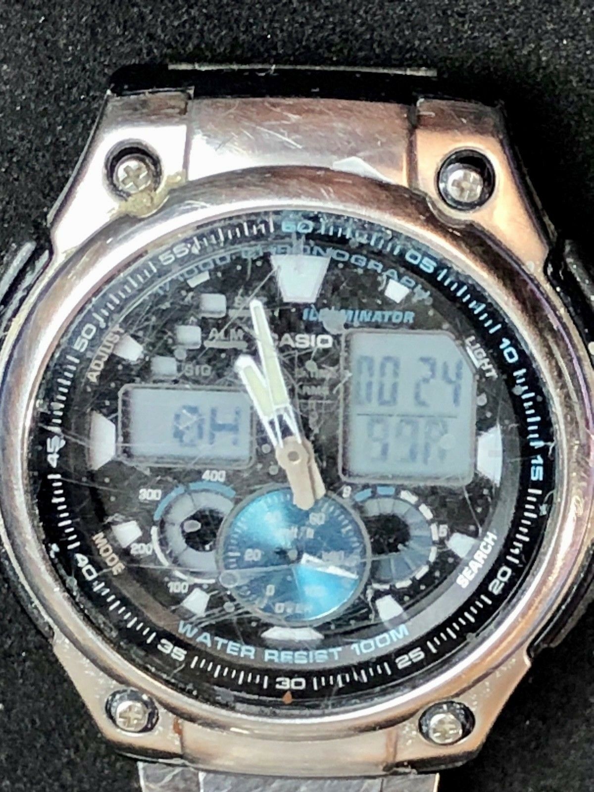 casio 1 1000 chronograph