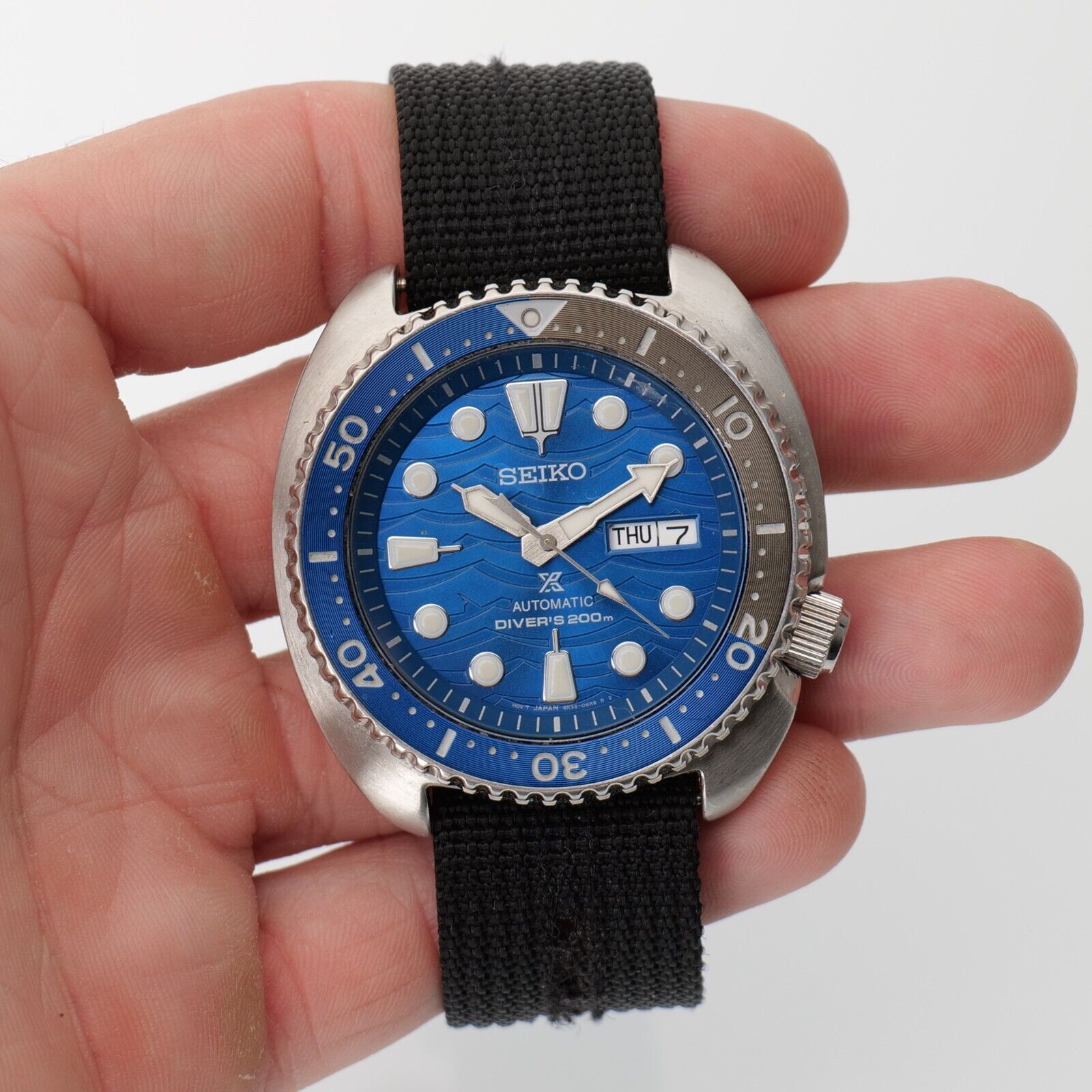 SEIKO Seiko Prospex Turtle Save Ocean Diver SRPD21 4R36 07D0 Pre 