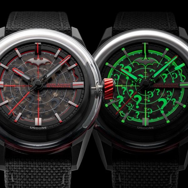 Riddler Watch UNDONE Batman Dark Knight Retrospective Watch 1960s Riddler Limited ...