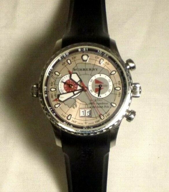 Burberry BU7505 South Pole Expedition Chronograph Men s Watch FREE SHIPPING WatchCharts Marketplace