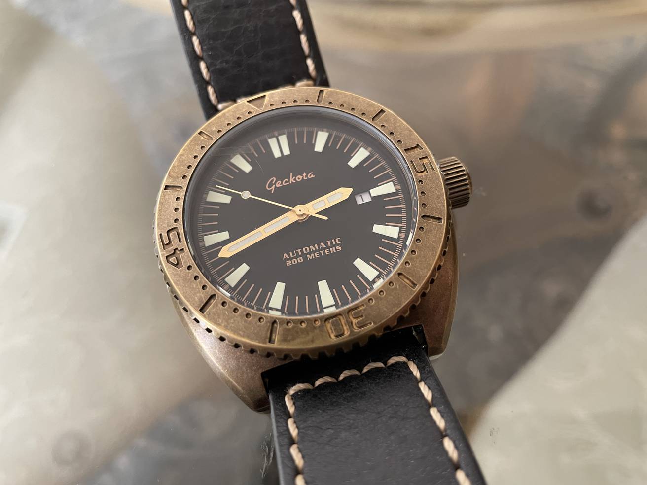 FS: Geckota K3 Bronze Diver | WatchCharts