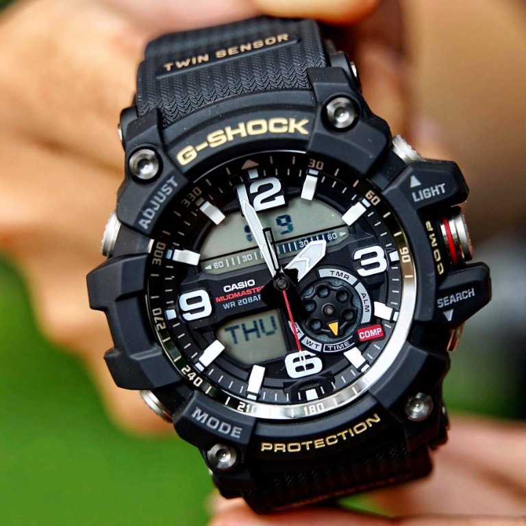 Restocked Casio G Shock Gg 1000 1adr Gg 1000 1a Gg 1000 Master Of G Muster Series Mudmaster Analog Digital Watch Watchcharts