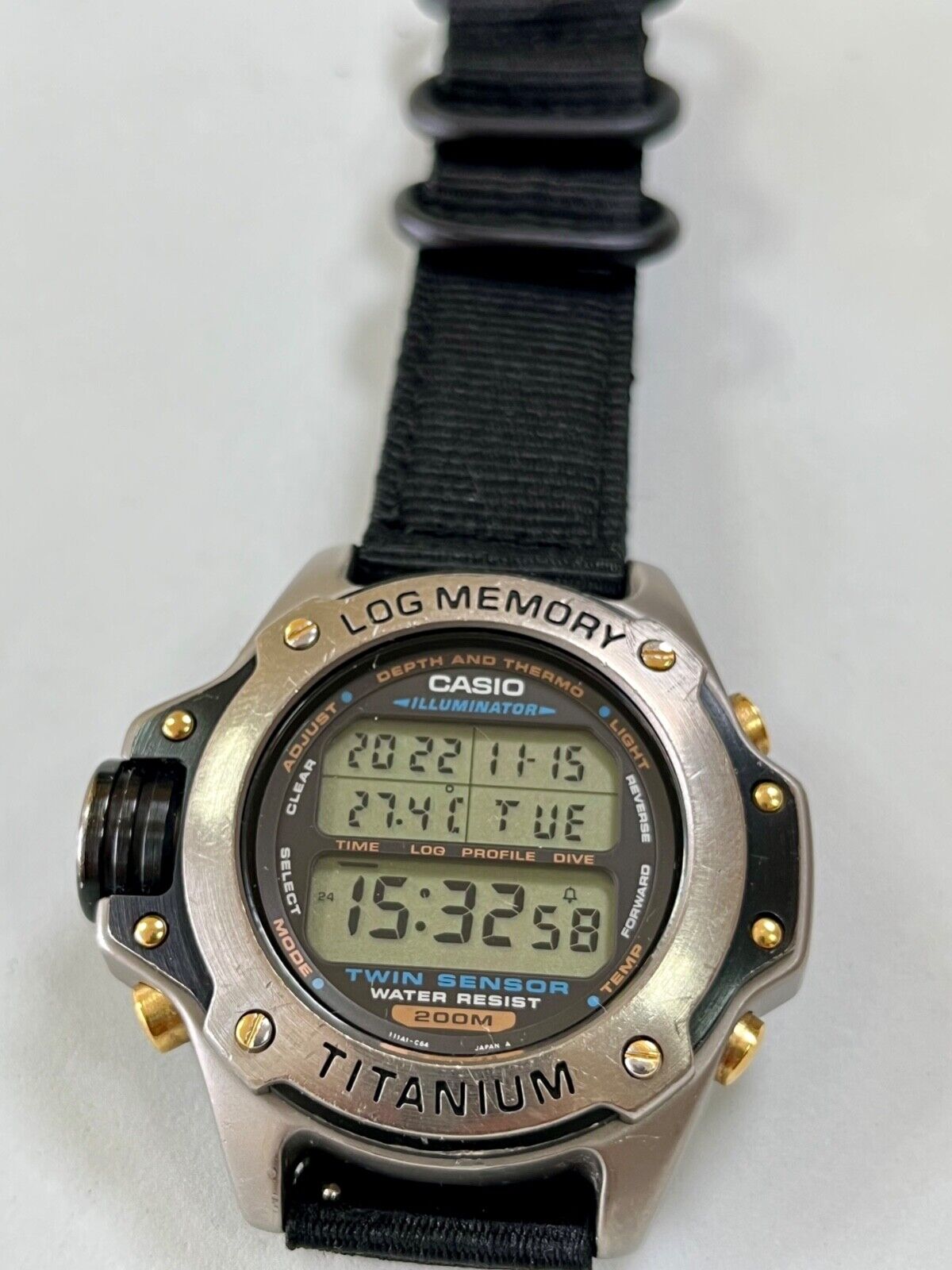 CASIO DEP-700 TITANIUM ILLUMINATOR JAPAN WATCH | WatchCharts