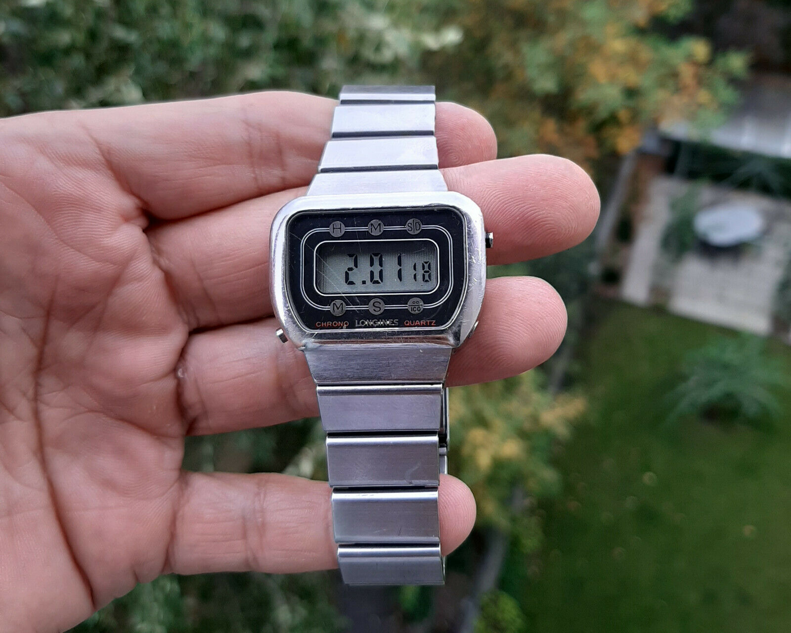 Vintage Longines LCD Digital Quartz Watch Circa 1970s ESA 942711