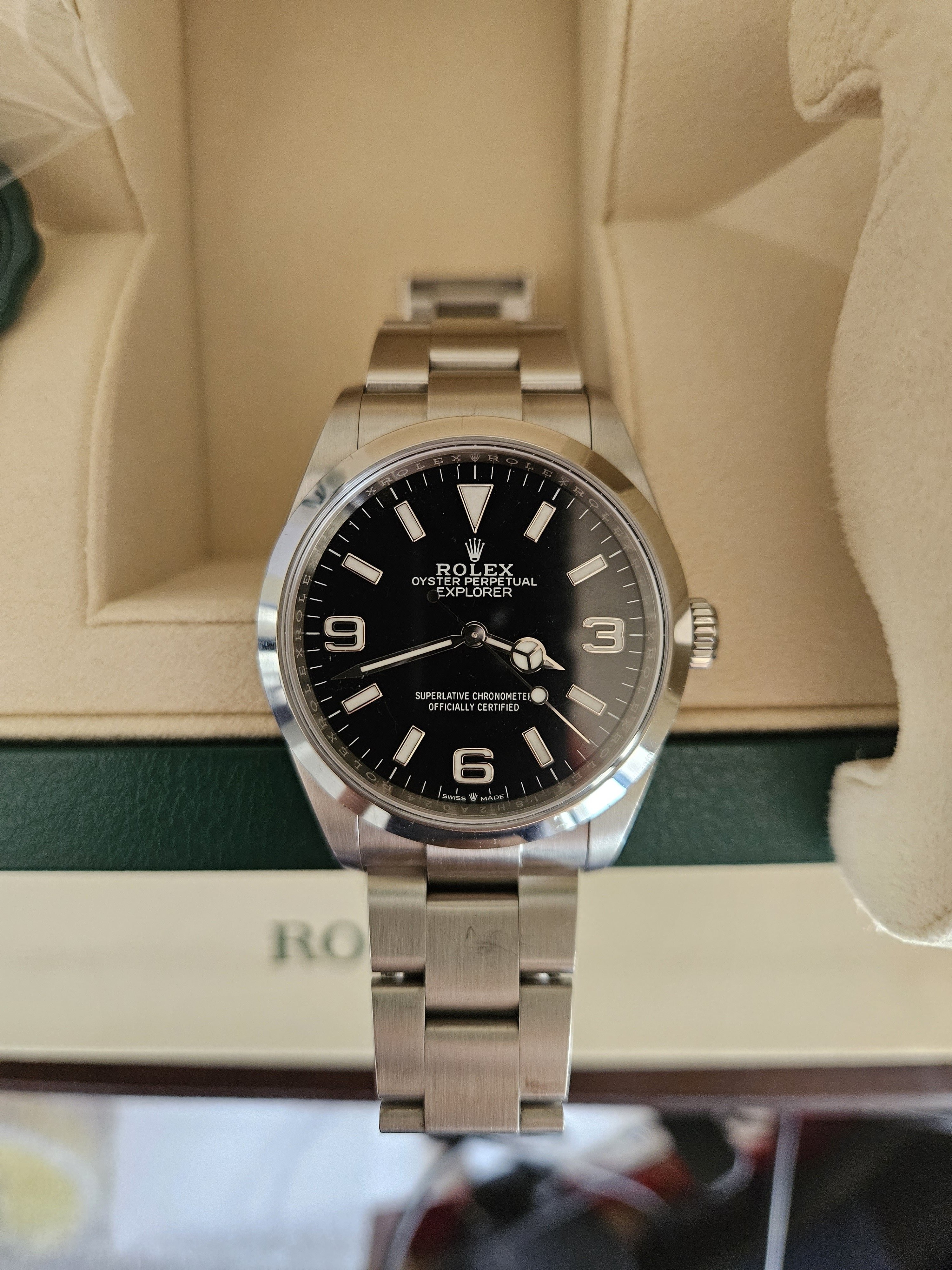 FS Rolex Explorer 36mm 124270 2021 Purchased from AD Full