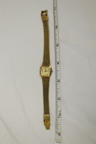 Longines Vintage BT 7016 Swiss 0961 Gold Tone Women s Wristwatch