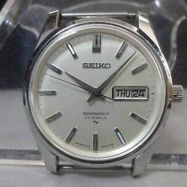 Vintage 1967 SEIKO Automatic watch [SEIKOMATIC-P] 33 Jewels 5106-8010 |  WatchCharts