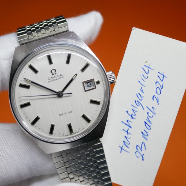 [WTS] Omega Automatic De Ville Linen Dial 166.051 with Adjustable Omega ...