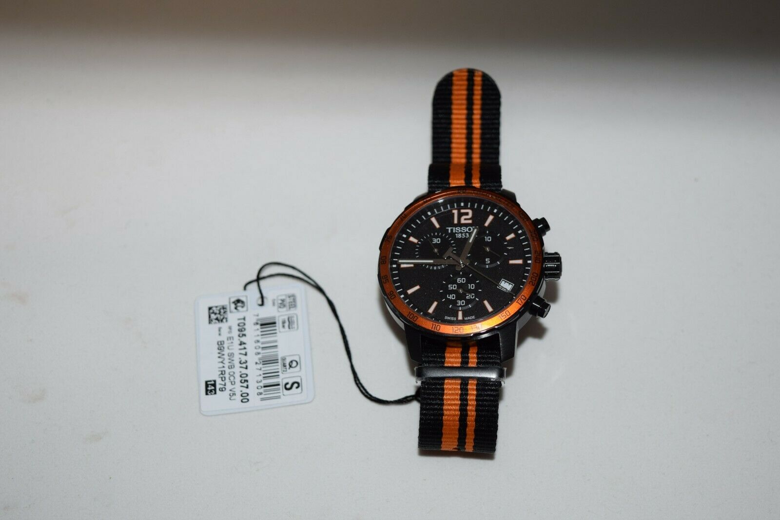 Tissot quickster clearance chronograph orange