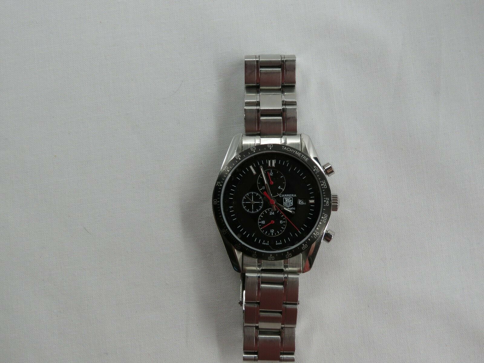 TAG Heuer WJ1110-0 SQ4820 Men's Watch Carrera Automatic | WatchCharts  Marketplace