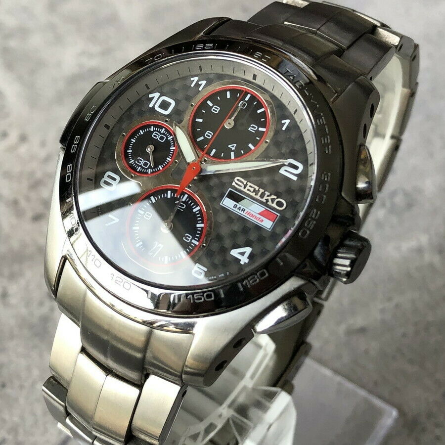 SEIKO 7T92-0GJ0 IGNITION F1 B.A.R. HONDA Limited Edition