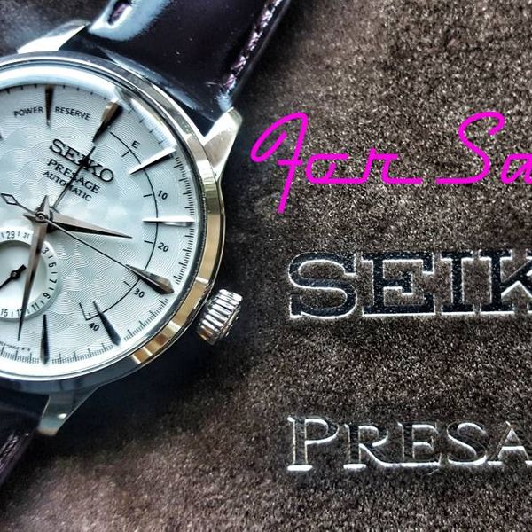 FS: Seiko Presage Cocktail Time SARY091 SSA363 Sakura Fubuki #51/1000 |  WatchCharts