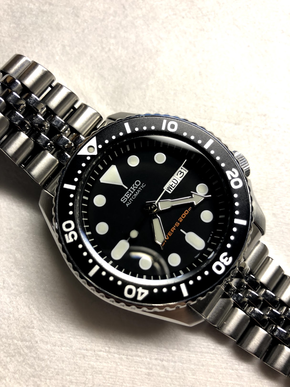 PRICE LOWERED! Hacking + Hand Winding Seiko SKX007 | WatchCharts