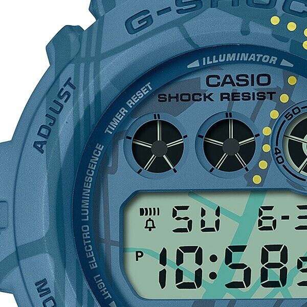 CASIO G-SHOCK Treasure Hunt Shibuya map DW-6900SBY-2JR men's watch