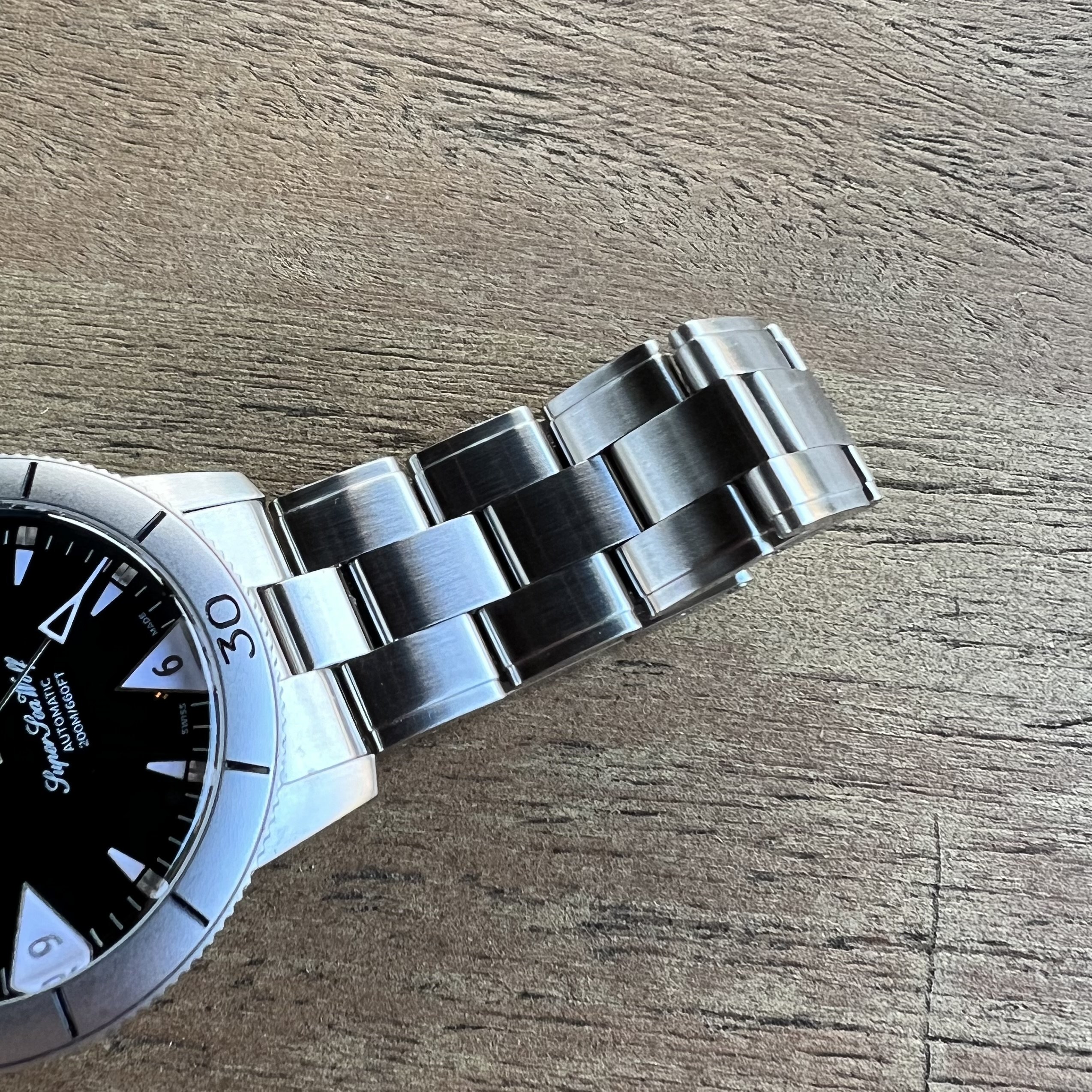 750 USD] Zodiac Super Sea Wolf ZO9213 on bracelet - near MINT