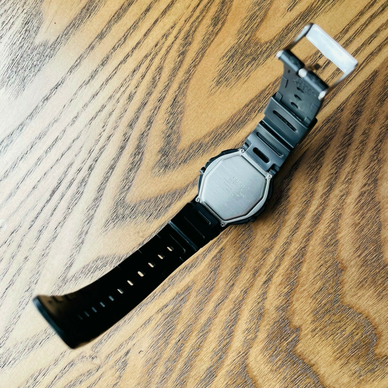 RARE Vintage 1993 Casio AW-21U Ana-Digi World Time Watch Made in 