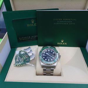 FS: Rolex Submariner 126610LV 'Starbucks' Complete Set