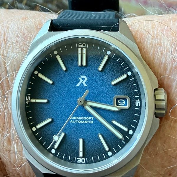 [185 USD] FS RZE Resolute Titanium Field Watch Sand Cobalt Blue