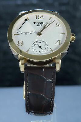 Tissot sculpture line hot sale mechanical 18k gold