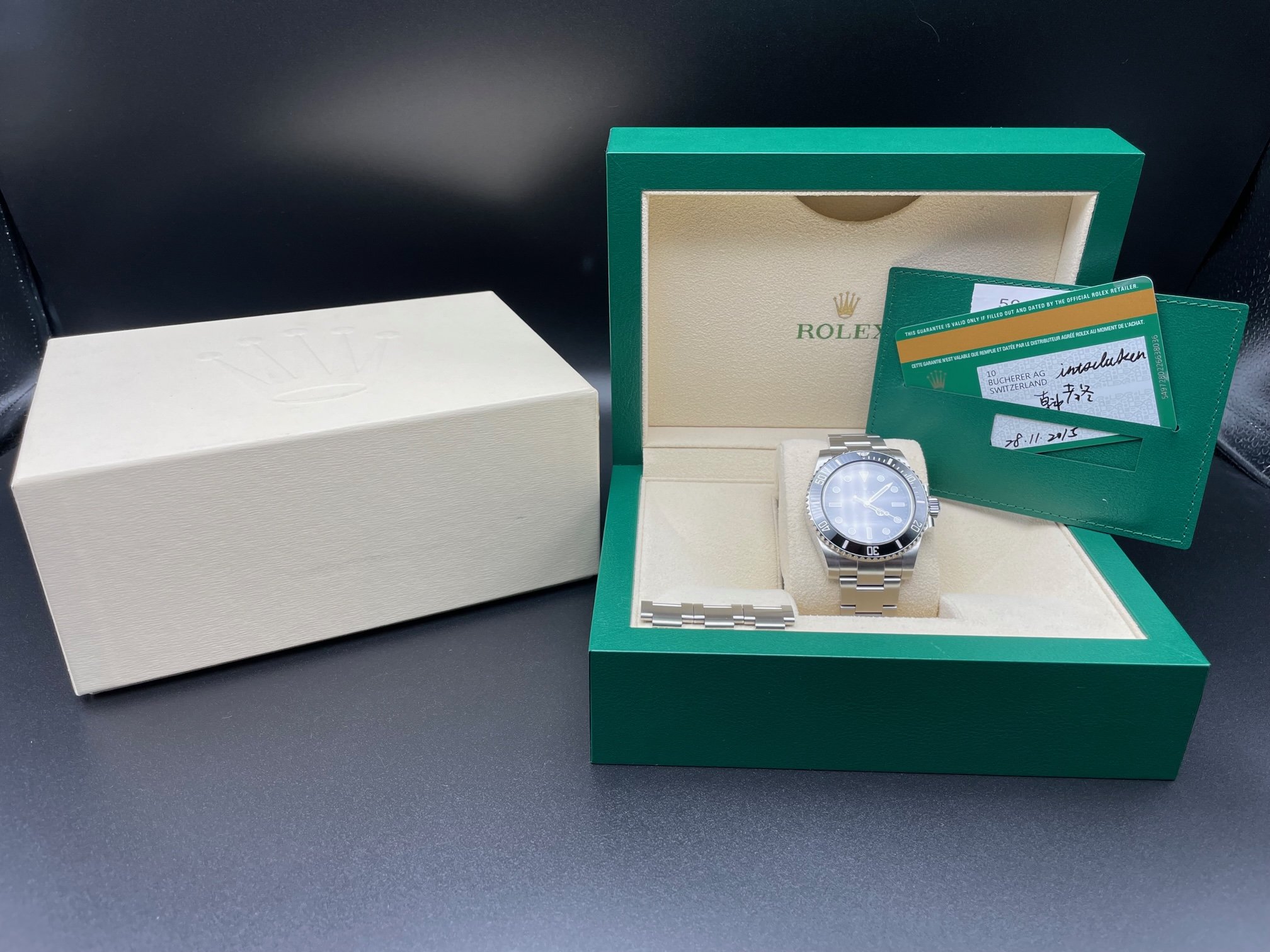 FS Rolex Submariner No Date Ref. 114060 Box Papers