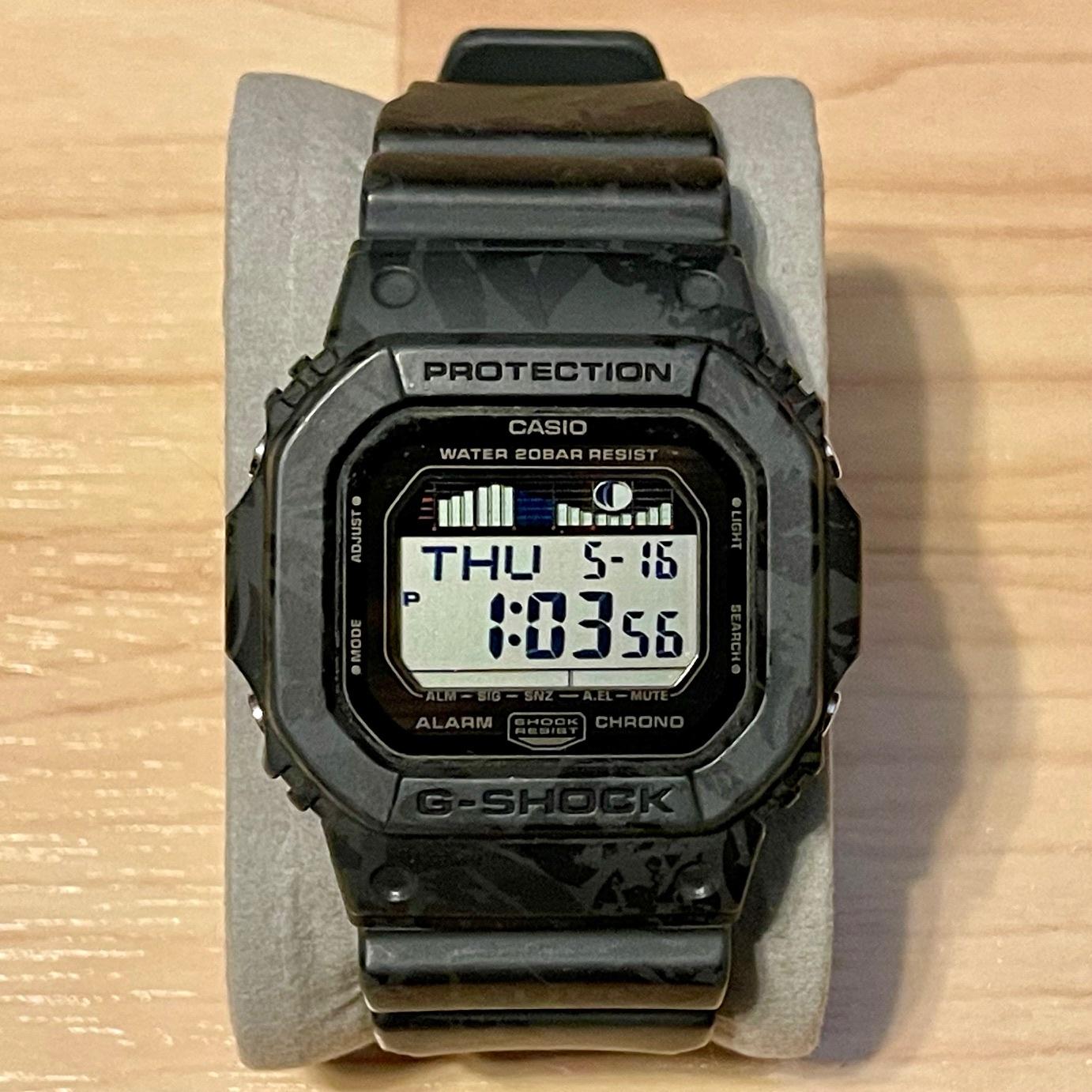 WTS] Casio G-Shock GLX-5600F-1 G-Lide Hibiscus Surf Tide