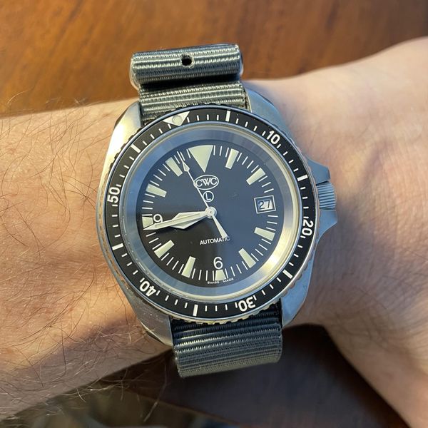 [WTS] CWC automatic diver Mark II | WatchCharts Marketplace