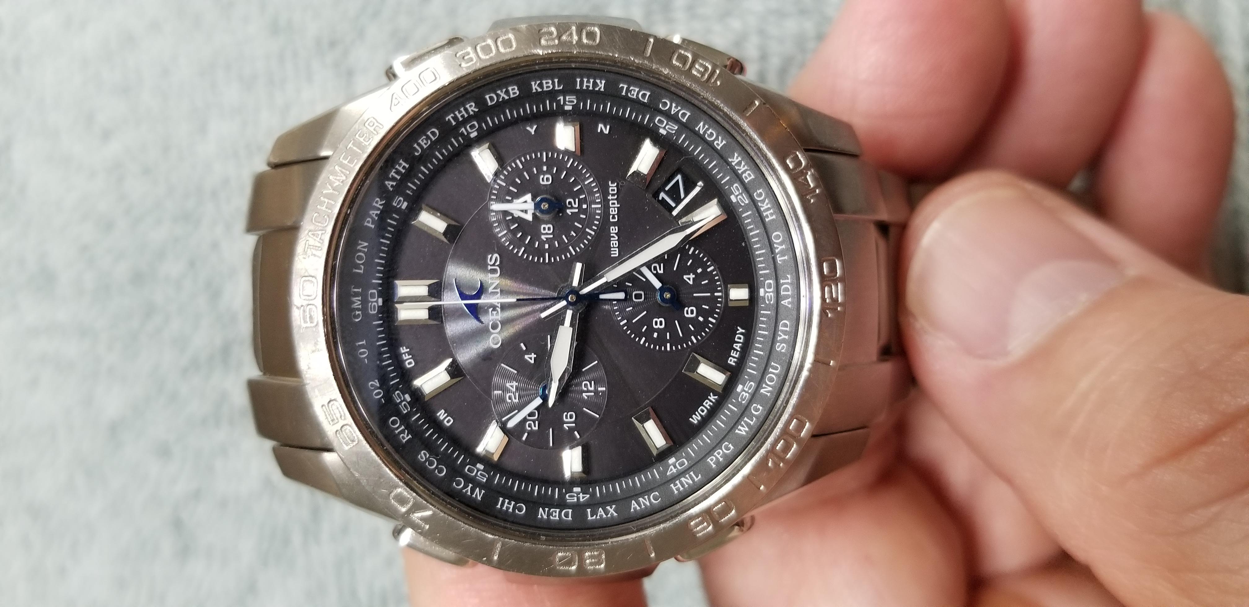 Casio Oceanus OCW 600 WatchCharts Marketplace