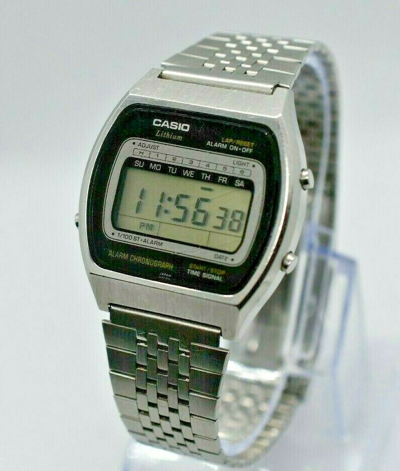 casio 70s digital watch