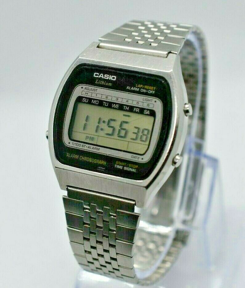 Vintage Early 1970s Casio Casiotron 81CS 38 Digital LCD Watch Works Great WatchCharts Marketplace