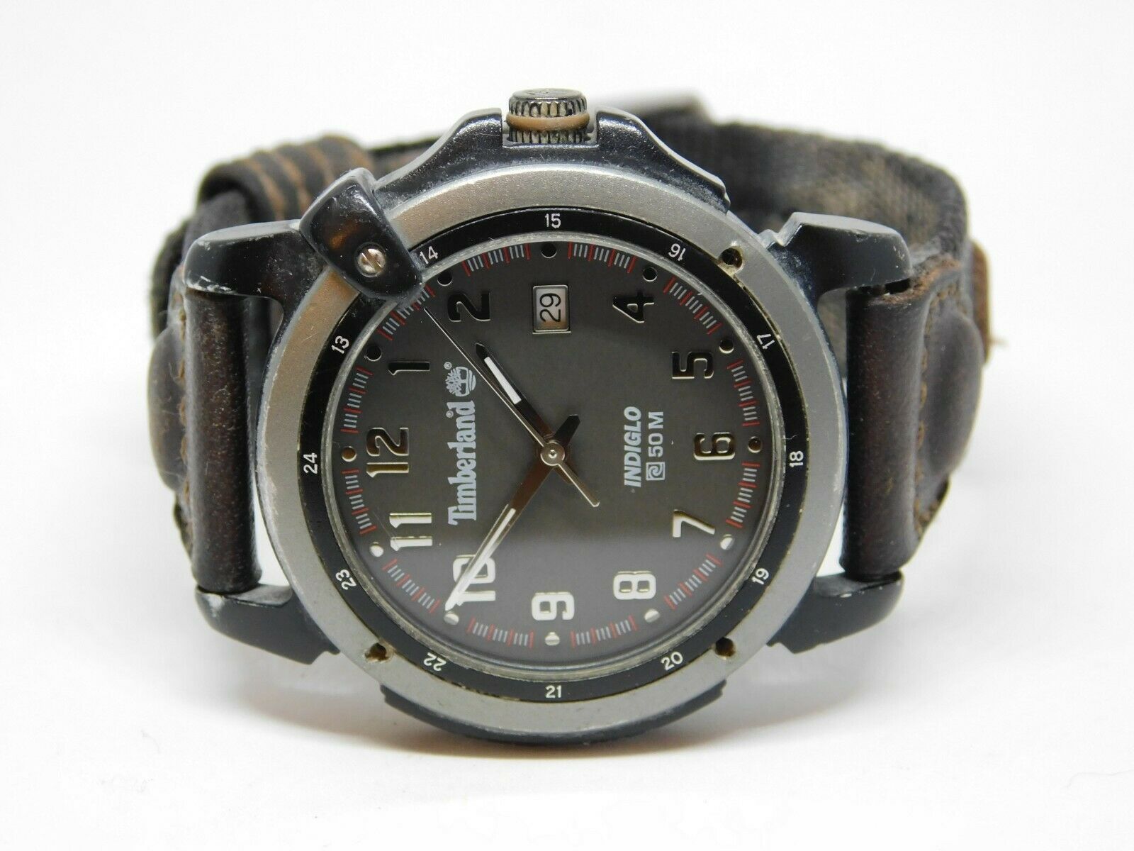 timberland indiglo watch
