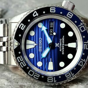 LOVELY SAVE THE OCEAN MOD SEIKO 7S26-0020 SKX007 AUTOMATIC MENS WATCH  9N2133 | WatchCharts