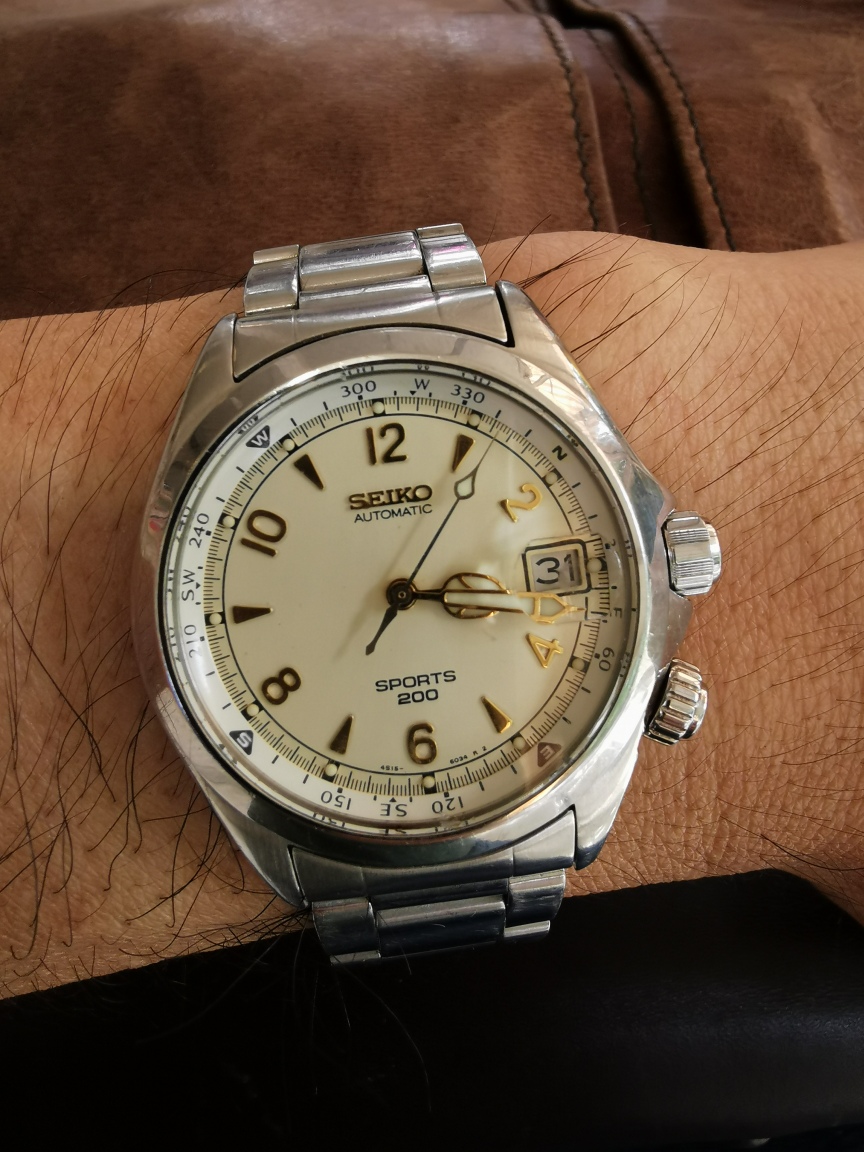 SEIKO アルピニスト スポーツ200海外モデル4S15 セイコー アルピニスト 4S15 スポーツ200 新品 保証書付属