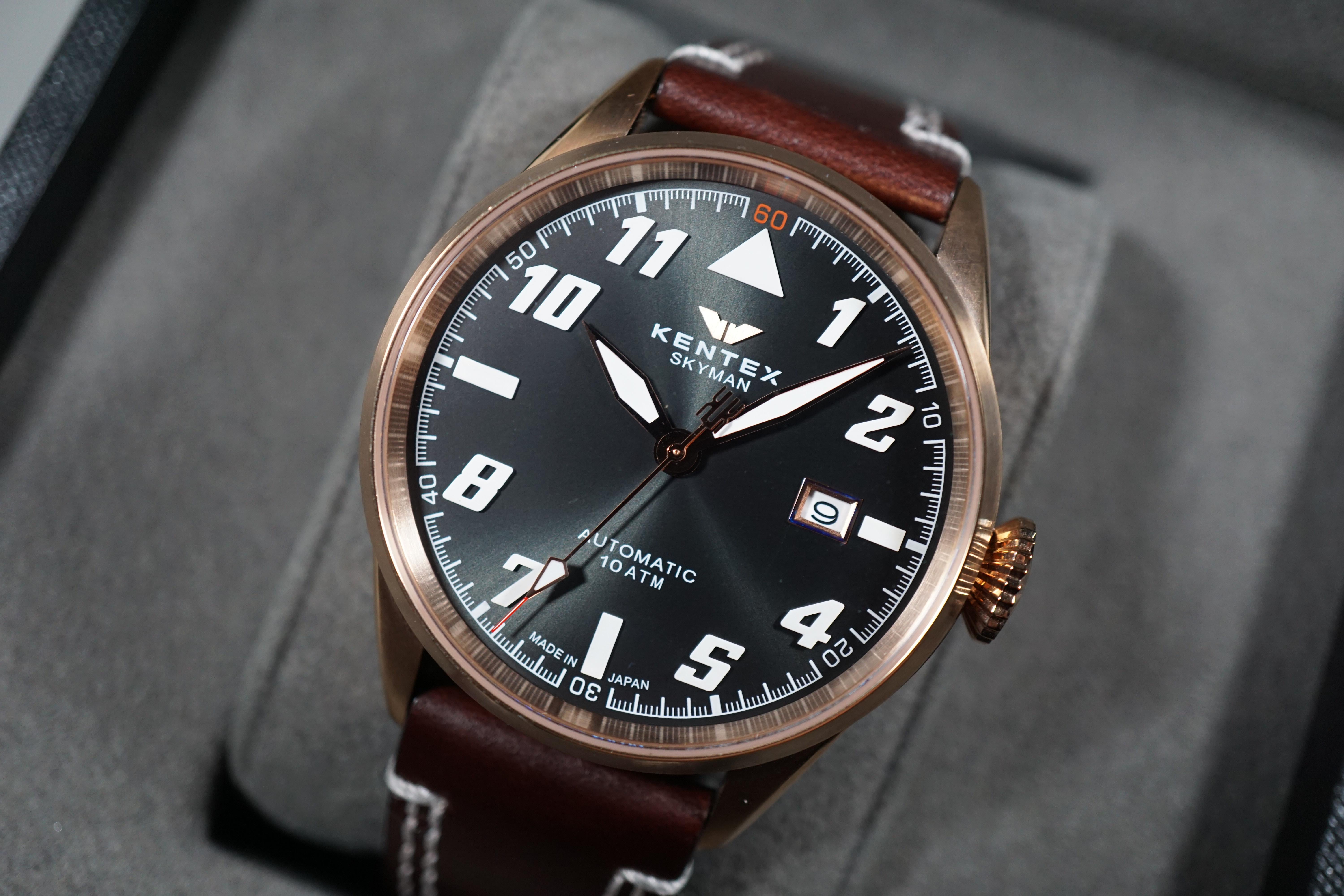 KENTEX SKYMAN PILOT ALPHA Men's Watch S688X-19 Limited 888