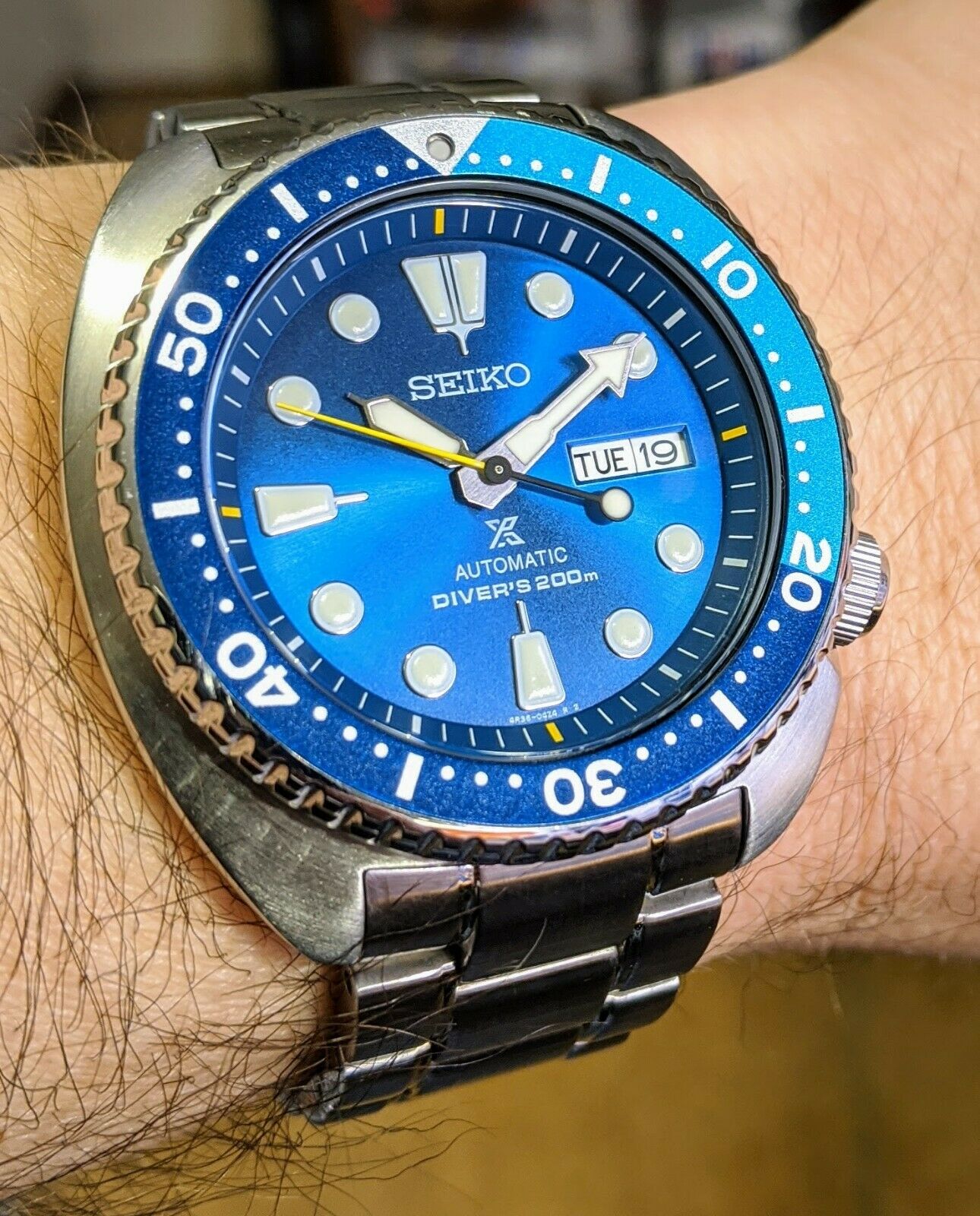 Seiko Turtle Prospex SRPB11 Blue Lagoon Limited Edition 6,000pcs ...