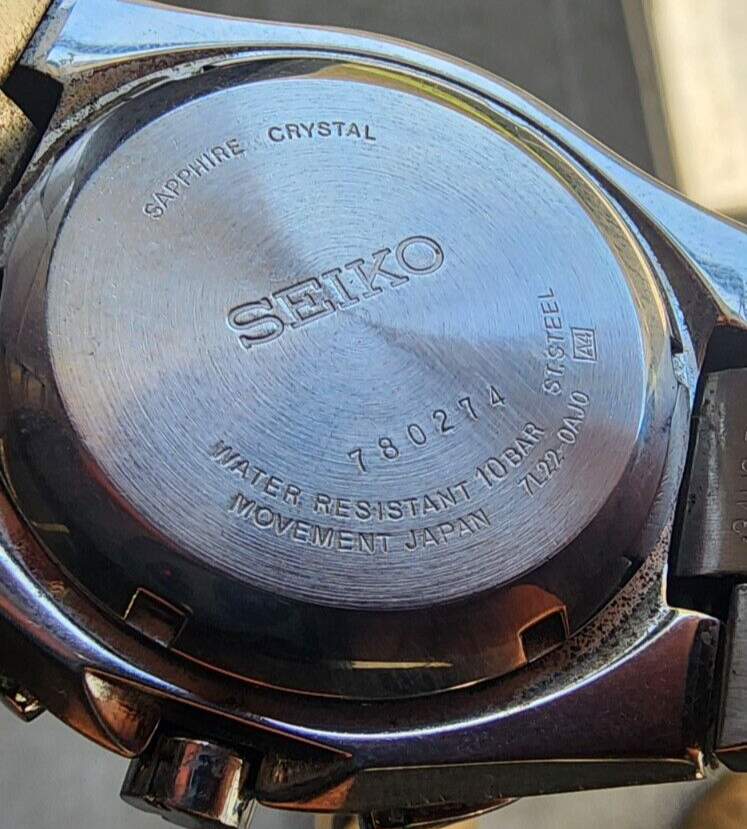 Seiko Arctura 7L22-0AJ0 Kinetic Chronograph | WatchCharts Marketplace