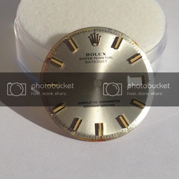 FS Rolex Pie Pan 1601 Sigma TT Dial (only) usd75