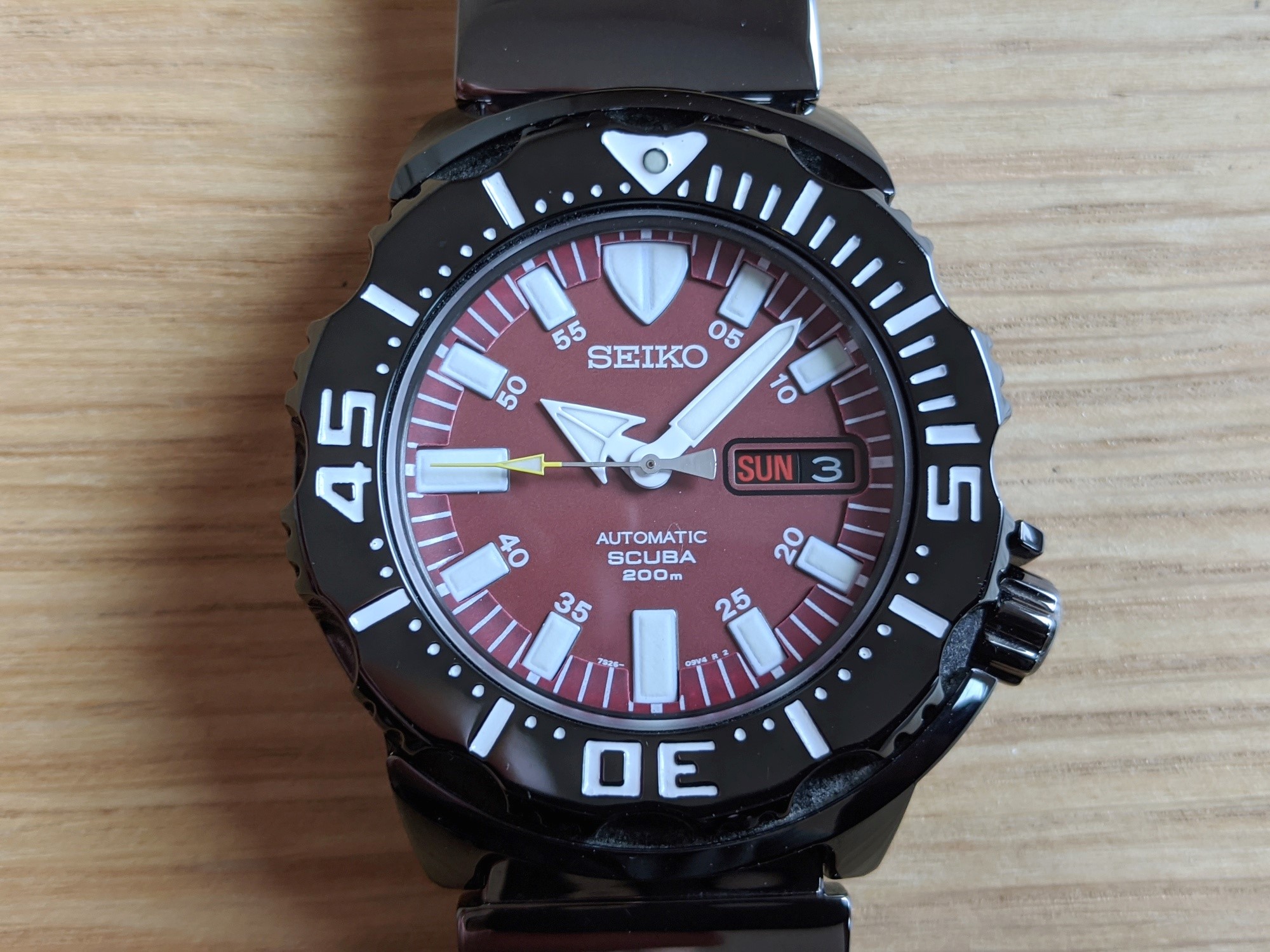 Seiko SZEN007 Purple Dial Gen 1 Night Monster | WatchCharts 