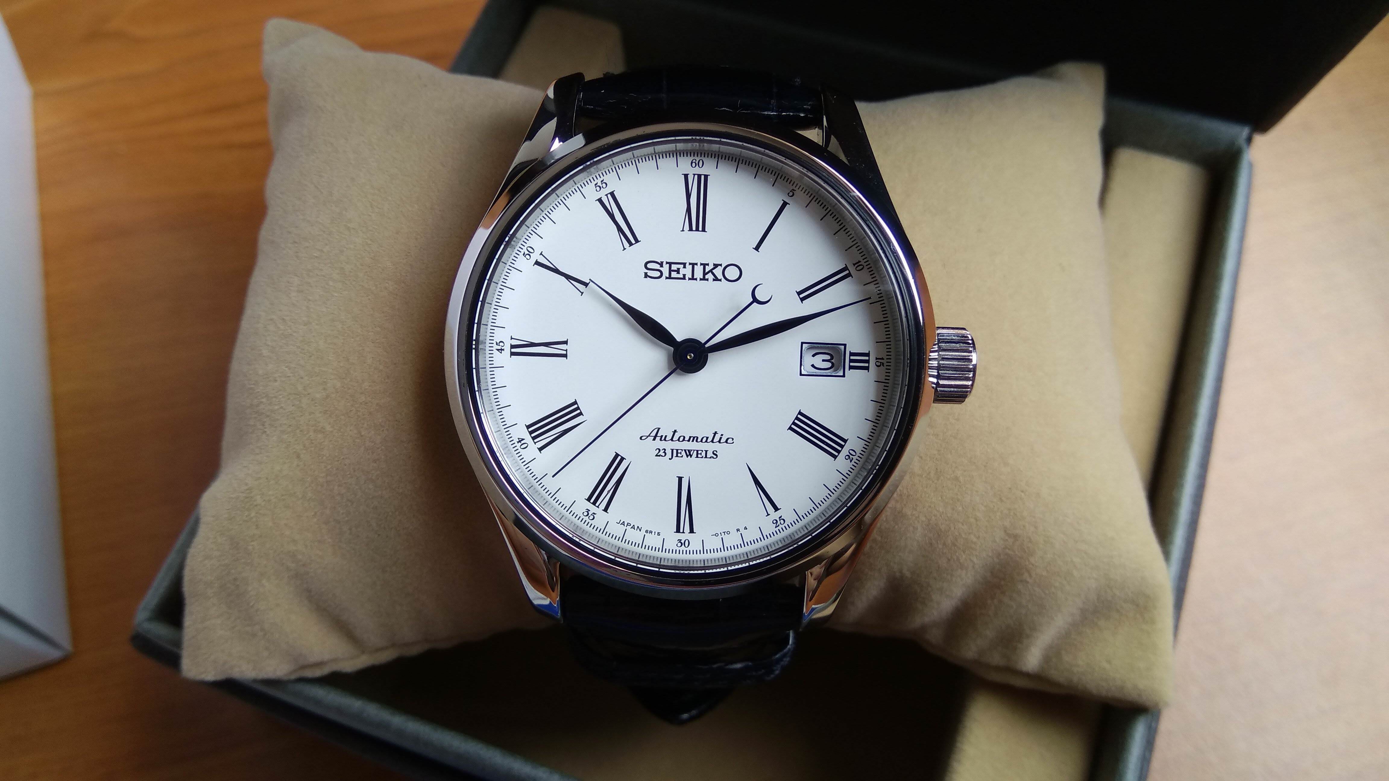 FS: Seiko Presage SARX019 White Enamel Dial | WatchCharts