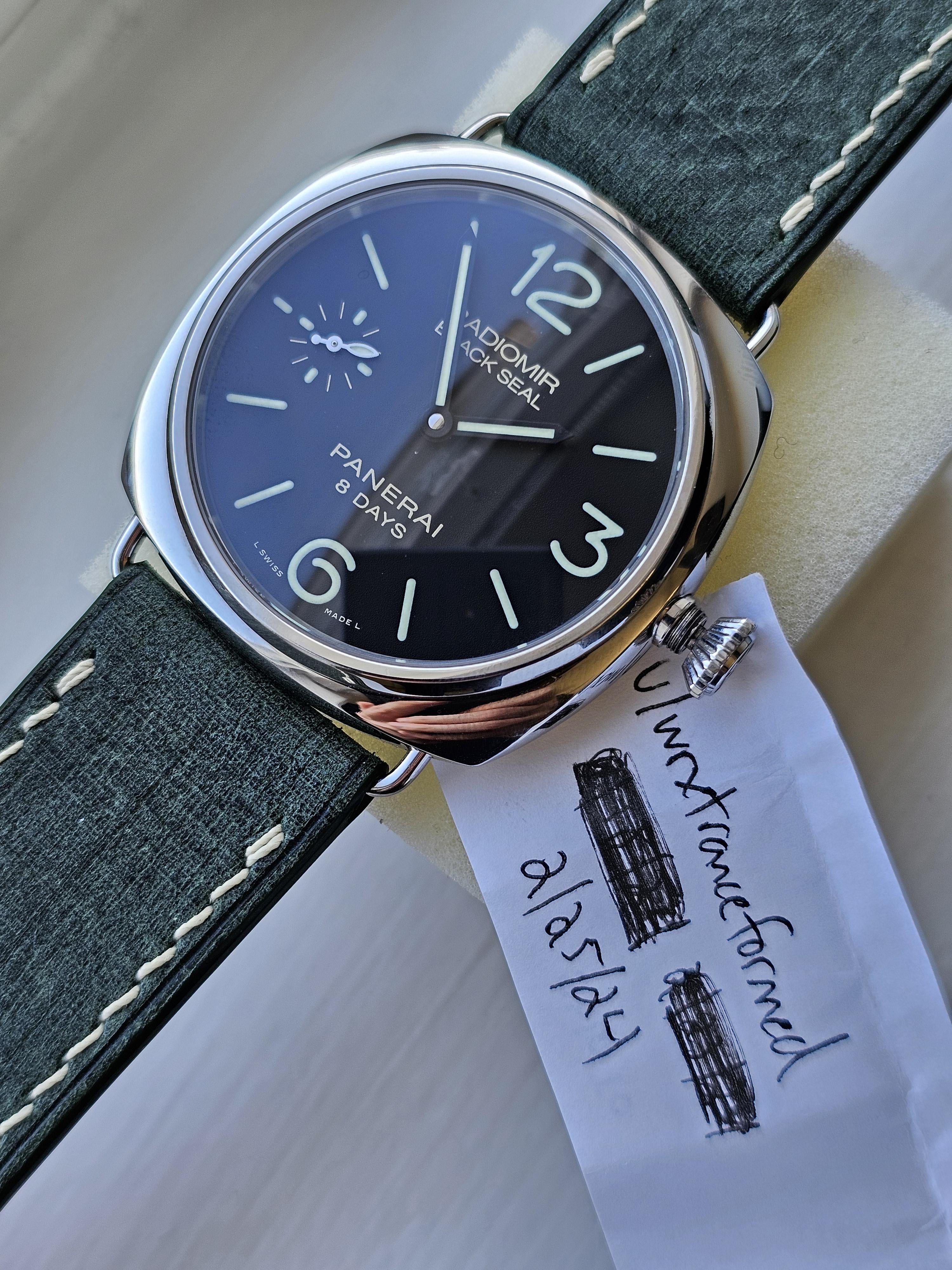 WTS Panerai PAM 00609 Radiomir Black Seal 8 Days WatchCharts