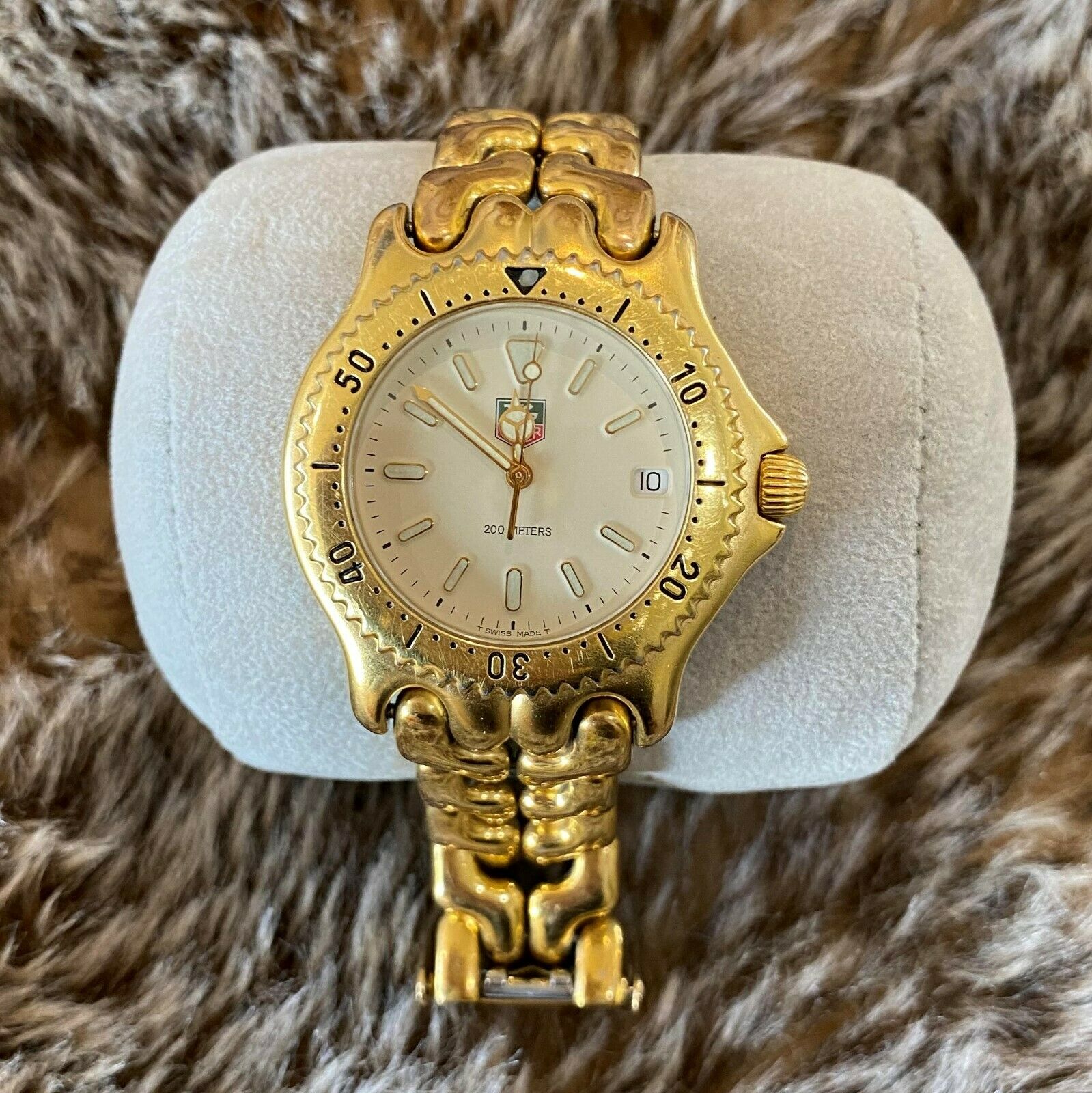 TAG Heuer 2000シリーズ S94.706M TAG Heuer 200m Sports Elegance Gold Plated Quartz Watch S94