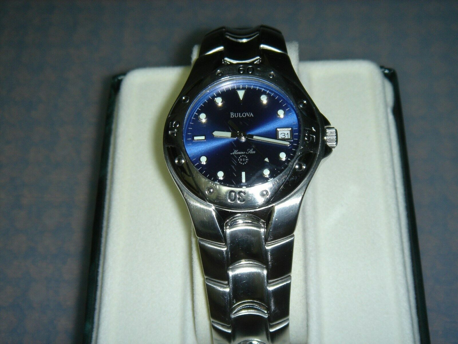 Bulova Marine Star Stainless Steel Men