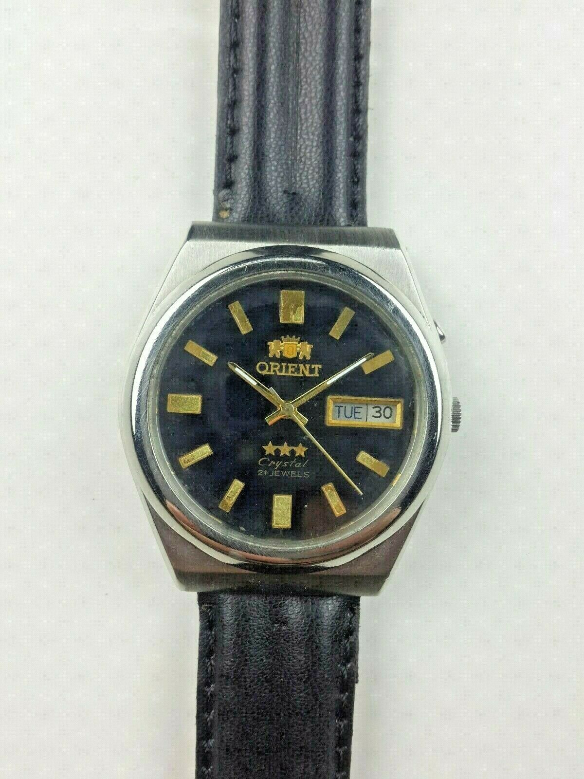 VINTAGE ORIENT 46941 AUTOMATIC 21J JAPAN MEN S ORIGINAL DIAL WRIST